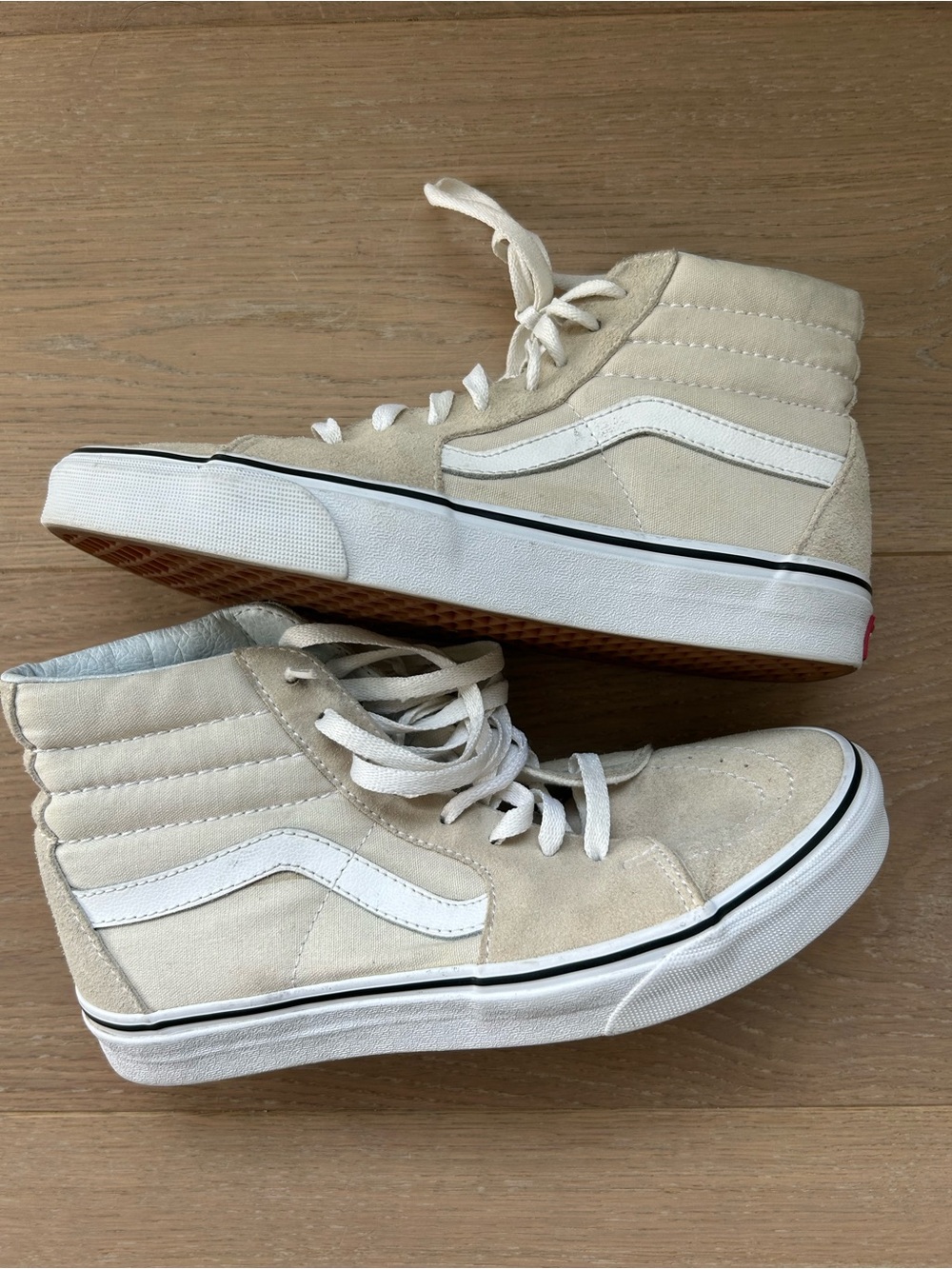 Vans Sk8-Hi High-Top Sneakers French Oak Size 8.5
